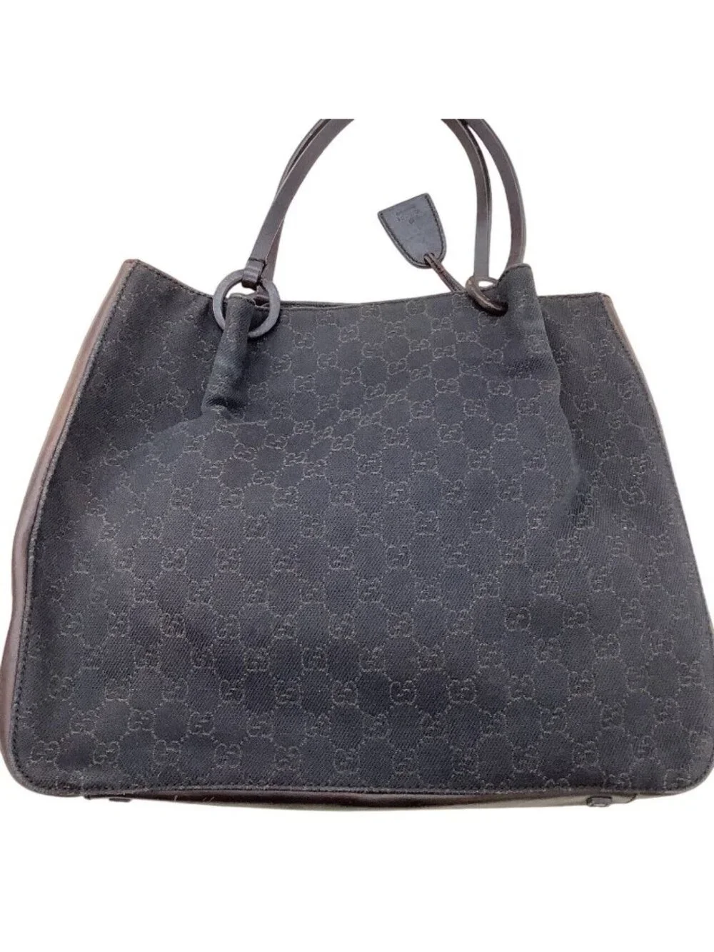 Gucci Tote Bag GG Pattern Brown